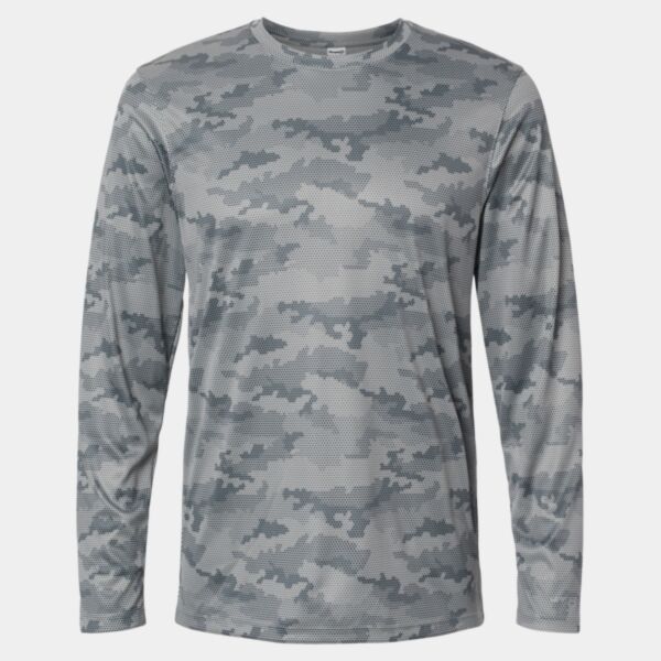 Unisex Pompano Performance Camo Long Sleeve T-Shirt Thumbnail