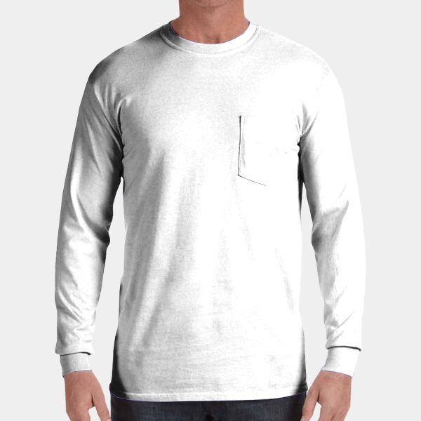 Adult Heavyweight RS Long-Sleeve Pocket T-Shirt Thumbnail