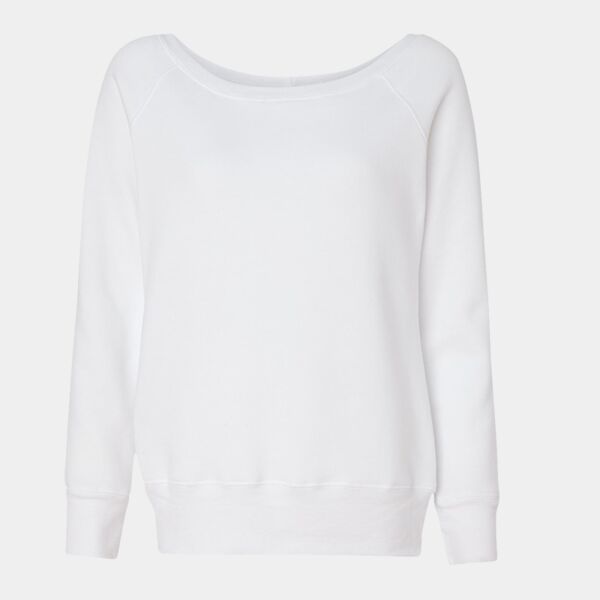 Women’s Sponge Fleece Wide Neck Sweatshirt Thumbnail