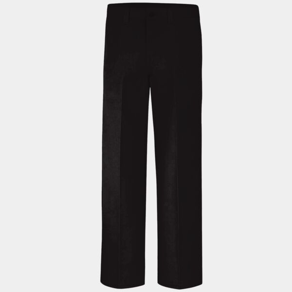 Men's Extended Sizes Flat Front Comfort Waist Pants Thumbnail