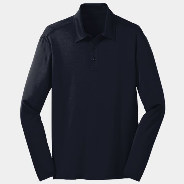 Port Authority Silk Touch™ Performance Long Sleeve Polo Thumbnail