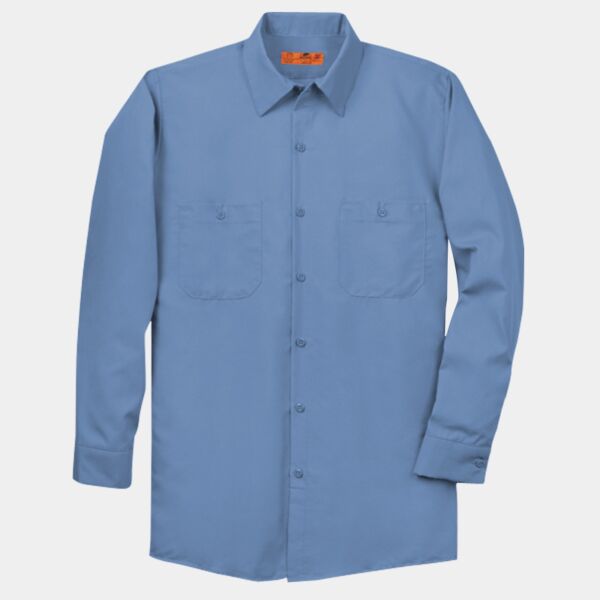 Red Kap - Long Size, Long Sleeve Industrial Work Shirt Thumbnail