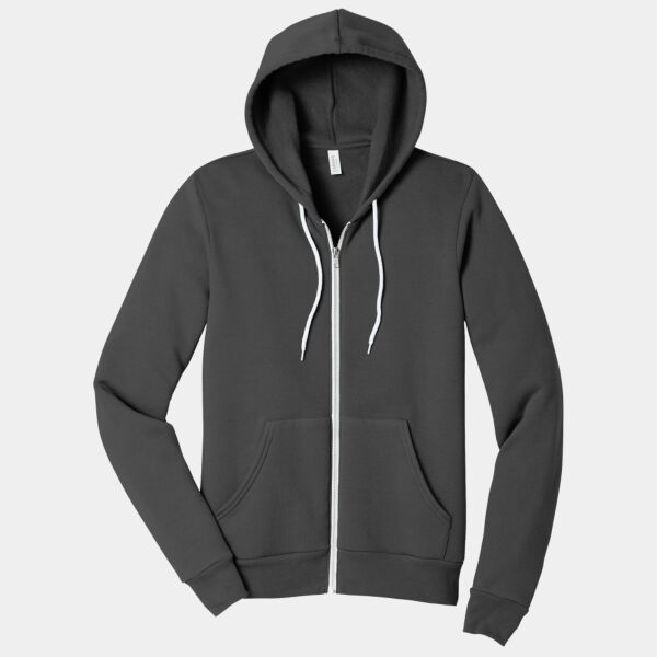 BELLA + CANVAS Unisex Sponge Fleece Full Zip Hoodie Thumbnail