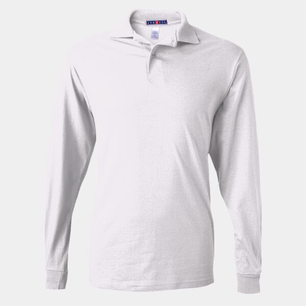 Jerzees SpotShield™ 50/50 Long Sleeve Polo Thumbnail