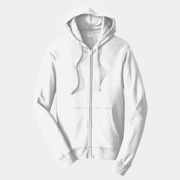 Port & Company - Fan Favorite Fleece Full Zip Hooded Sweatshirt Thumbnail