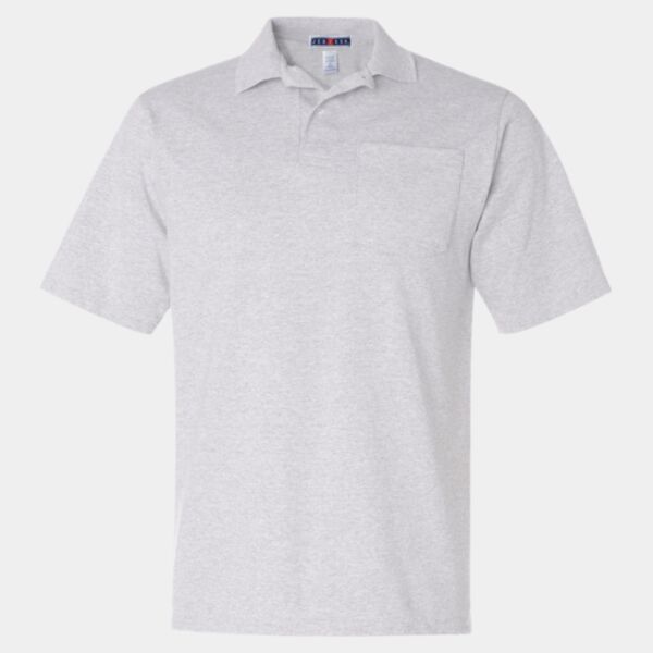 JERZEES - SpotShield™ 50/50 Polo with Pocket Thumbnail