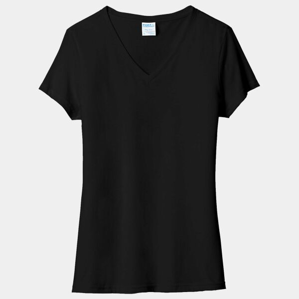 Port & Company - Ladies Tri Blend V Neck Tee Thumbnail