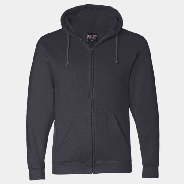 USA-Made Full-Zip Hooded Sweatshirt Thumbnail