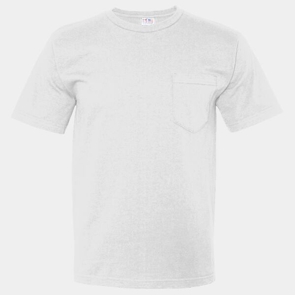 Bayside USA-Made Short Sleeve T-Shirt With a Pocket Thumbnail