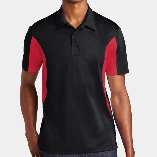 Sport Tek Tall Side Blocked Micropique Sport Wick ® Polo Thumbnail