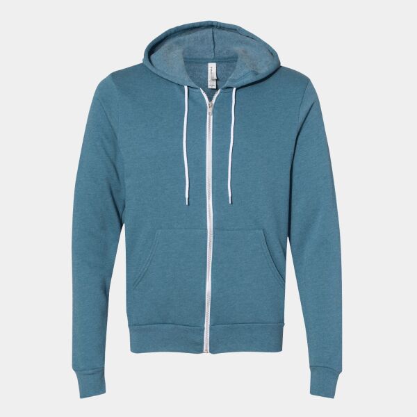Bella + Canvas - Unisex Full-Zip Hooded Sweatshirt Thumbnail