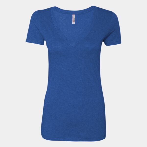 Next Level - Women's Triblend Deep V Thumbnail