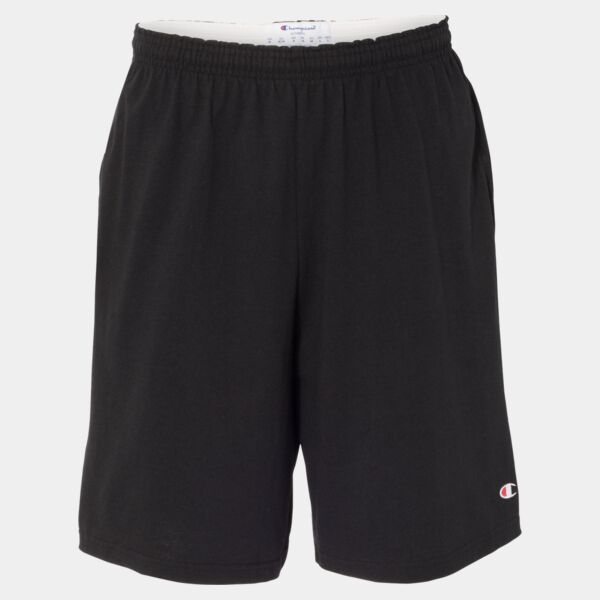 Champion - 9" Inseam Cotton Jersey Shorts with Pockets Thumbnail