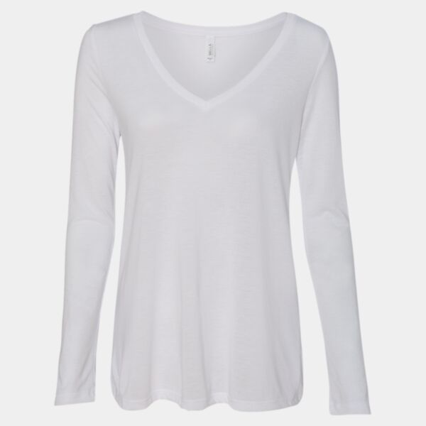 Women's Flowy Long Sleeve Tee Thumbnail