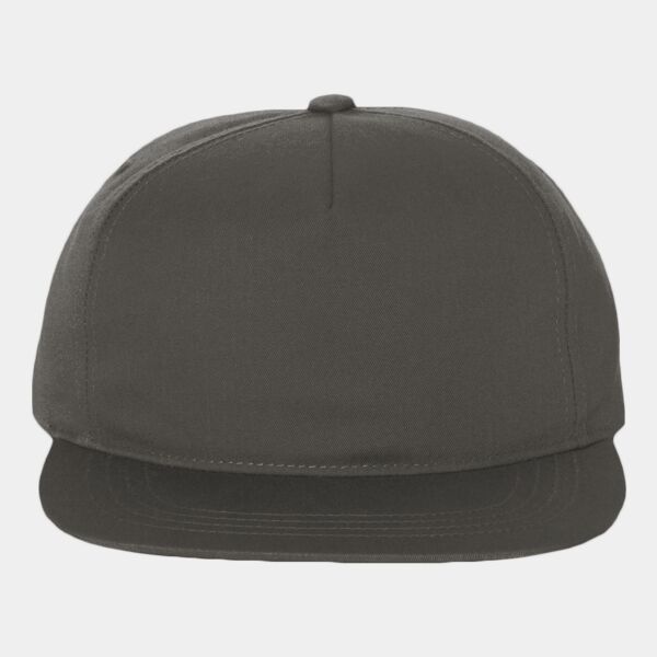 Unstructured Five-Panel Snapback Cap Thumbnail