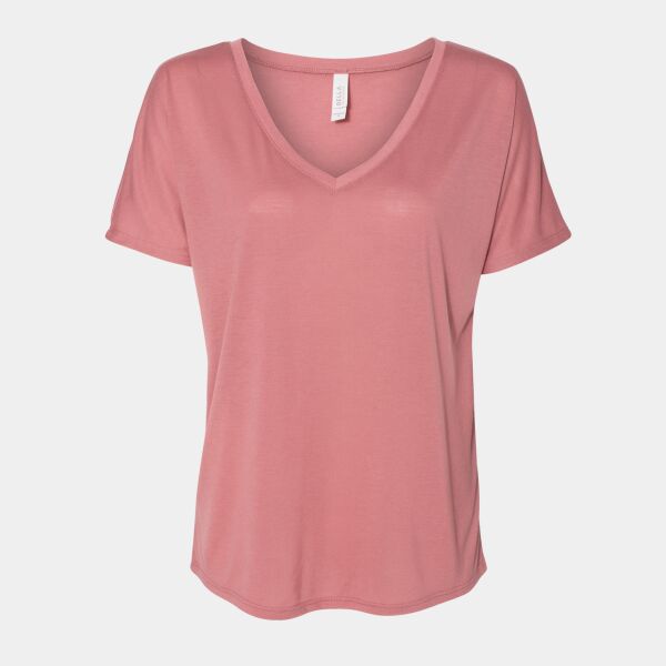 Bella + Canvas Women's Slouchy V-neck Tee Thumbnail