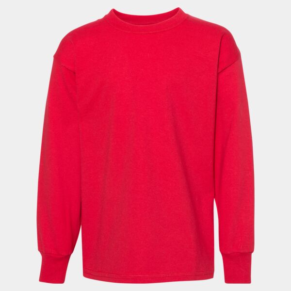 Hanes - Tagless Youth Long Sleeve T-Shirt Thumbnail