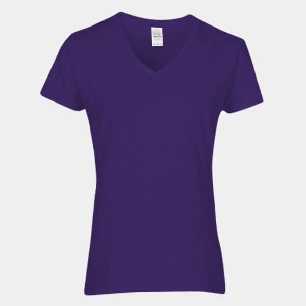 Gildan - Heavy Cotton Women's V-Neck T-Shirt Thumbnail