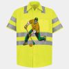 High Visibility Safety Short Sleeve Work Shirt Thumbnail