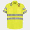 High Visibility Safety Short Sleeve Work Shirt Thumbnail