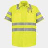 High Visibility Safety Short Sleeve Work Shirt Thumbnail