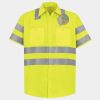 High Visibility Safety Short Sleeve Work Shirt Thumbnail
