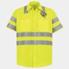 High Visibility Safety Short Sleeve Work Shirt Thumbnail