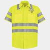 High Visibility Safety Short Sleeve Work Shirt Thumbnail