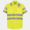 High Visibility Safety Short Sleeve Work Shirt Thumbnail