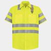 High Visibility Safety Short Sleeve Work Shirt Thumbnail