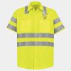 High Visibility Safety Short Sleeve Work Shirt Thumbnail