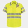 High Visibility Safety Short Sleeve Work Shirt Thumbnail