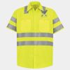 High Visibility Safety Short Sleeve Work Shirt Thumbnail
