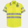 High Visibility Safety Short Sleeve Work Shirt Thumbnail