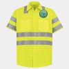 High Visibility Safety Short Sleeve Work Shirt Thumbnail