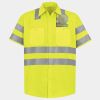 High Visibility Safety Short Sleeve Work Shirt Thumbnail