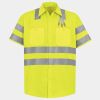 High Visibility Safety Short Sleeve Work Shirt Thumbnail