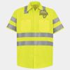 High Visibility Safety Short Sleeve Work Shirt Thumbnail