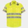 High Visibility Safety Short Sleeve Work Shirt Thumbnail