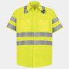 High Visibility Safety Short Sleeve Work Shirt Thumbnail