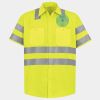 High Visibility Safety Short Sleeve Work Shirt Thumbnail