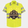High Visibility Safety Short Sleeve Work Shirt Thumbnail